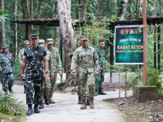 Terima Kunjungan Tim Wasev dari Ster TNI, Kodam XXIII/Palaka Wira Pastikan Program Serter Berjalan Optimal