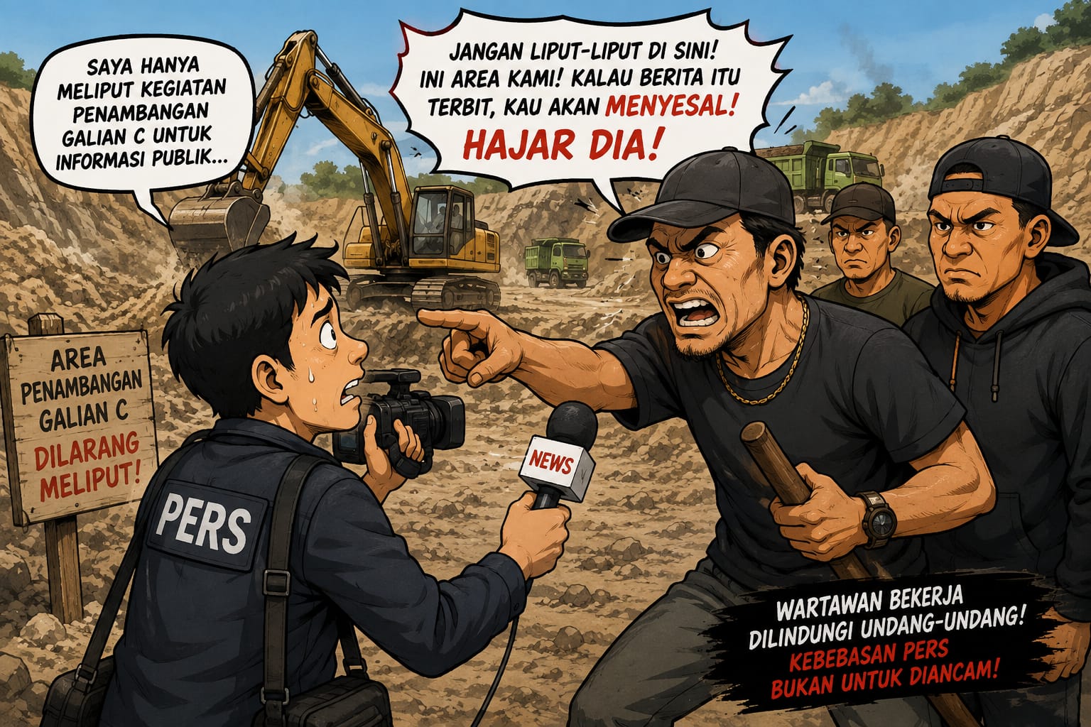 Gambar ilustrasi dari AI