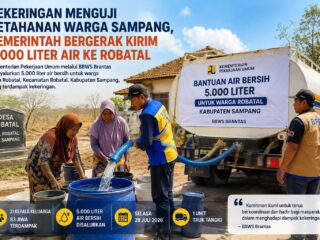 Kekeringan Menguji Ketahanan Warga Sampang, Pemerintah Bergerak Kirim 5.000 Liter Air ke Robatal