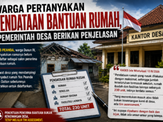 Warga Pertanyakan Pendataan Bantuan Rumah, Pemerintah Desa Berikan Penjelasan