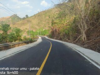 Progres Preservasi Jalan Umu–Paleleh–Lokodoka–Buol Tembus 88,97 Persen